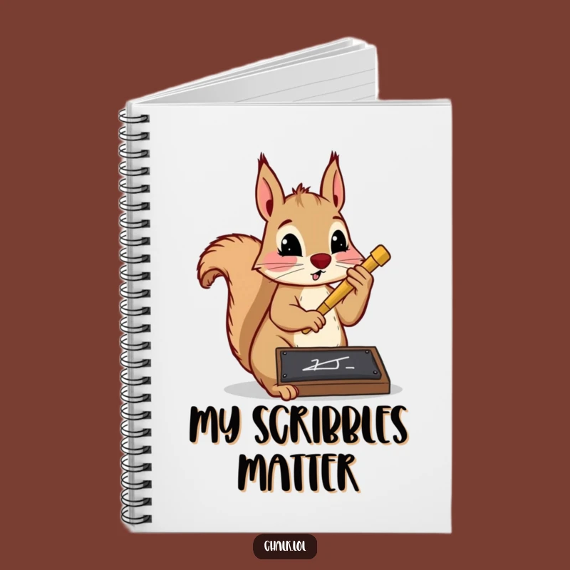 Funny Squirrel Writer Notebook: For Your Most Focused Thoughts, Perfect Funny Gift